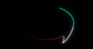 Renkli basit neon ışıklı sohbet baloncuğu simgesini siyahla yazma işareti. Mesaj yazma bulutlu konuşma diyaloğu neon çerçeve. Konuşma balonu çizgi film tarzı hafif sohbet simgesi yüksek kaliteli hisse senedi illüstrasyonu işareti.