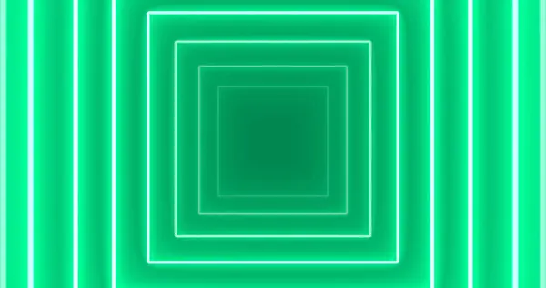 Square boxes animating in and out appear to disappear glowing bg. Rectangle shiny illuminated futuristic loading animation geometric cosmic style night club design elements assets high-quality.