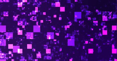 Kare kutular soyut ızgara soyut fütüristik bilim kripto bg. Büyük veri makinesi doğal dil işleme modeli görselleştirmesini öğreniyor. Kavramsal olarak bağlı para değişimi küresel bg.