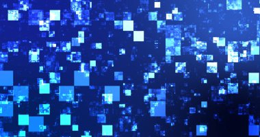 Kare kutular soyut ızgara soyut fütüristik bilim kripto bg. Büyük veri makinesi doğal dil işleme modeli görselleştirmesini öğreniyor. Kavramsal olarak bağlı para değişimi küresel bg.