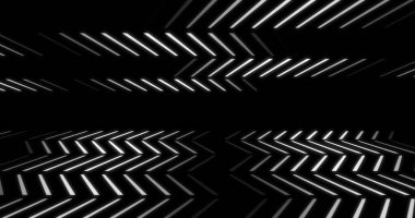 Lines 3d up and down moving creative elegant technology background. Digital grid dynamic artistic virtual bg.Neon lines moving datum stage synergic energy club concept. Nightlife retro-style. clipart