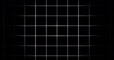 Siyah arka plan teknolojisi video 4K. Bilgi hologramı aktif internet veri kavramını örtüyor. Kusursuz çokgen dijital hareket grafiğini noktalar. Parlak kiremit benzeri yaratıcı animasyon videosu. 