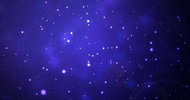 Renkli bokeh arkaplan parlak parçacıklar düşen ışık ışınları hareket ediyor. Temiz, yumuşak, zarif, lüks mutlu yıllar şenlik etkinlikleri ışıltılı bong. Oyun atmosferi doğum günü animasyonu. Parlak közler