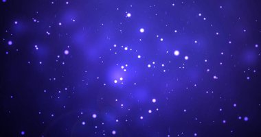 Renkli bokeh arkaplan parlak parçacıklar düşen ışık ışınları hareket ediyor. Temiz, yumuşak, zarif, lüks mutlu yıllar şenlik etkinlikleri ışıltılı bong. Oyun atmosferi doğum günü animasyonu. Parlak közler