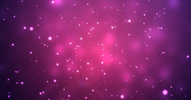 Renkli bokeh arkaplan parlak parçacıklar düşen ışık ışınları hareket ediyor. Temiz, yumuşak, zarif, lüks mutlu yıllar şenlik etkinlikleri ışıltılı bong. Oyun atmosferi doğum günü animasyonu. Parlak közler