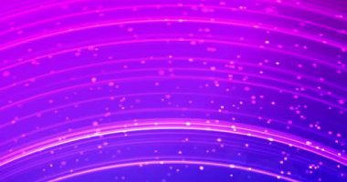 Şifreleme teknolojisi veri transferi dinamik hatlar ve 4K arkaplan taşıyan parçacık. Parlayan devre büyük veri nöronları galaksi konsepti. Ödül töreni bulut hesaplama kodlama ekran ikili bg.