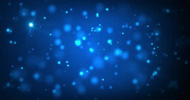 Parlak, pırıl pırıl yeni yıl, mutlu Diwali festivali, partikül arkaplan döngüsü. Parlak parlak bokeh fon. Yeni yıl için ışıldayan parçacık bg, Noel 2025,2026,2027. Ödül toz perisi.