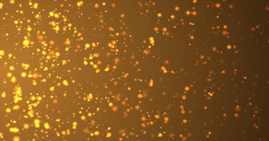 İnce toz, parlak partikülleri parlaklaştırıyor. Havada rastgele uçuşuyorlar. Atmosferik kaplama bg. Toz közleri hareket ediyor. Cazibe lüks Noel Düşen şenlikli kutlama sezonu başlıyor.