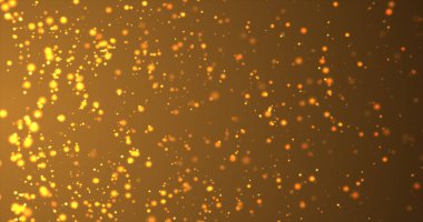 İnce toz, parlak partikülleri parlaklaştırıyor. Havada rastgele uçuşuyorlar. Atmosferik kaplama bg. Toz közleri hareket ediyor. Cazibe lüks Noel Düşen şenlikli kutlama sezonu başlıyor.