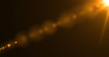 Işık sızıntısı geçiş şablonu. Görüntü ve video grafikleri için sinema tarzı bir kaplama. Işık ışını yenilikçi kıvılcımlar saçar. Yansıtıcı projeksiyon yaratıcı zarif multimedya bg