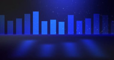 Sonsuz hareketli 3d iş grafiği şirket arka planını 4K taşıyor. Yıllık finansal satış ilerleme raporu. Yatırım büyüme karı sermaye bg 'inde görünüyor. Piyasa analizi boğa etkisi. Yukarı çubuk.