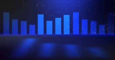 Sonsuz hareketli 3d iş grafiği kurumsal arkaplanı taşıyor. Yıllık finansal satış ilerleme raporu. Yatırım büyüme karı sermaye bg 'inde görünüyor. Piyasa analizi boğa etkisi. Yukarı çubuk.