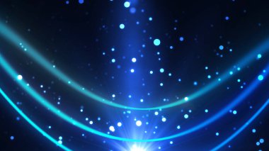 Işık patlamaları ve parçacıklar merkezde parlayan sihirli galaksi çizgileriyle hareket ederler. Hareketli yıldız doğumunda süper nova karanlık büyülü fantezi 3D portal bg gibi. Ödül töreni lüks eğri güzel bg.