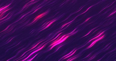 Eğlenceli atmosfer, neon yağmur hatları parlak ve rastgele hareket ediyor. Yukarı hareket eden dijital veri akışı. Siber, renkli, uzay benzeri şekiller. Kusursuz dalgalı kablo kesiti. Parça aktarım bg.