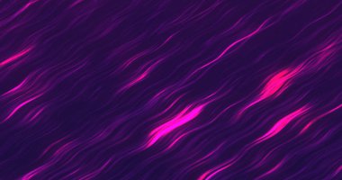 Eğlenceli atmosfer, neon yağmur hatları parlak ve rastgele hareket ediyor. Yukarı hareket eden dijital veri akışı. Siber, renkli, uzay benzeri şekiller. Kusursuz dalgalı kablo kesiti. Parça aktarım bg.