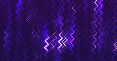 Neon yağmur üçgeni şekilli dalgalı bg. Parlak, parlak, zarif, renkli geometrik dijital alev topu düşüyor. Yükselen ateş külleri hareket konsepti. Gece kulübü disko sahnesi DJ VJ döngüsü. Parti zemin ışığı.