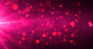 İnce toz zerreleriyle hareket eden ışıldayan parçacıklar ışık patlamaları ödüllü bg. Başarı kutlamalarının rüya gibi atmosferi. Noel zarifliği, toz titremesi, ekran bokeh ödül fonksiyonu bg.