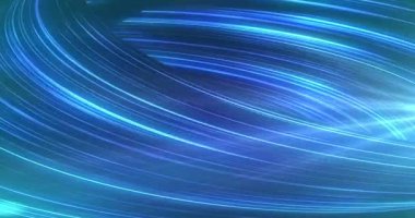 Neon hız lambaları silindiri 3D fütüristik galaktik ışık ışınları 4K 'yi hareket ettiriyor. Bisikletli, dikişsiz spektrum rotası. Siber estetik yüksek hızlı tünel içinden geçiyor. Fiber optik veri taşıma yolu.