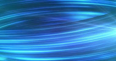 Neon hız lambaları silindiri 3D fütüristik galaktik ışık ışınlarını hareket ettiriyor. Bisikletli, dikişsiz spektrum rotası. Siber estetik yüksek hızlı tünel içinden geçiyor. Fiber optik veri taşıma yolu.