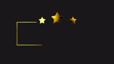 Haziran Özgürlük Günü, altın animasyon 4K. Poster, sosyal medya hikayeleri, reklamlar için varlıkları üst üste koy. Federal Özgürlük Günü 'nü kutluyoruz. 19 Haziran Özgürlük Günü. Siyahi haklar, geçmiş olay klibi