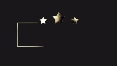 Dominion Günü, Mutlu Kanada Günü, sevinç ve barış 4K bg kutlaması. Vatansever altın metal tipografisi varlığımızı örtüyor. Mutlu Kanada Günü, ülke çapında 1 Temmuz Sosyal medya paylaşımları, hikaye reklamları.