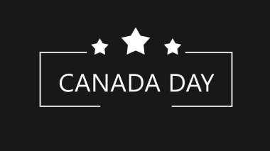 Dominion Günü, Mutlu Kanada Günü, neşe ve barış banyosunu kutluyoruz. Vatansever altın metal tipografisi varlığımızı örtüyor. Mutlu Kanada Günü, ülke çapında 1 Temmuz Sosyal medya paylaşımları, hikaye reklamları.