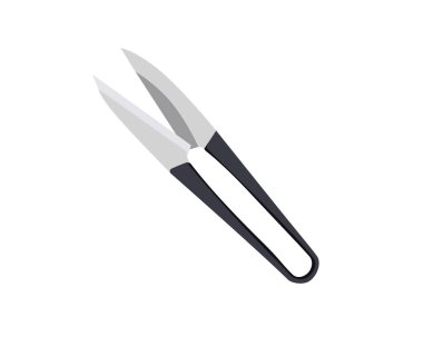 Beyaz arkaplanda bulunan Pruning Makas Vektör İllüstrasyonu, Bahçe Aletleri Çiçek Makası. Bahçe aletleri.