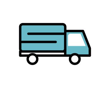 Nakliye ve lojistiği temsil eden illüstrasyon, düzenin sağlanması için hayati önem taşıyor