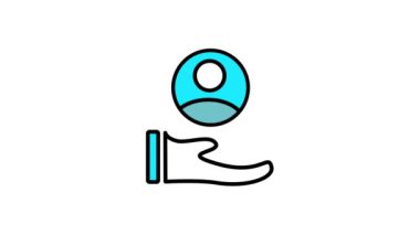 Müşterilere sunulan profesyonel hizmetleri veya desteği temsil eden illüstrasyon