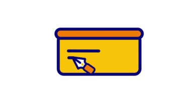 Not için kalem, not, kitap, defter, kağıt ya da not yazma canlandırması