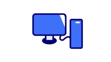 Görüntü görüntülemek için Monitor, PC, Laptop, Bilgisayar canlandırması çevriliyor