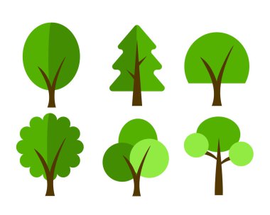 Park, sokak ya da bahçe dekorasyonu için ağaç çeşitleri