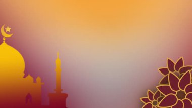 Muhteşem bir altın cami kubbesi, gün batımının ılık renkleriyle yıkanmış, huzuru, maneviyatı ve ilahi bağlantıyı simgeliyor..