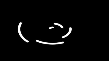 Konsantrik radar dalgaları dışa doğru titreşiyor. İzleme, sinyal algılama, navigasyon ve iletişim teknolojilerini sembolize ediyor..