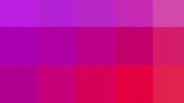 Renkli blok kalıplarına sahip animasyon arızası dijital arayüzler, geçişler veya teknoloji temalı arka planlar ve görseller için idealdir