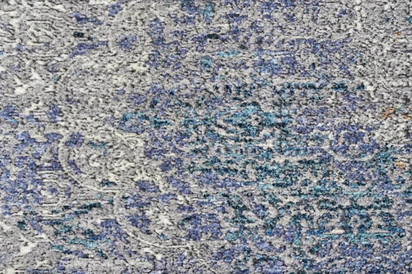 Textur Aus Abstrakten Dekorativen Velours Mehrfarbigen Teppichstoff Hintergrund Nahaufnahme Eines — Stockfoto