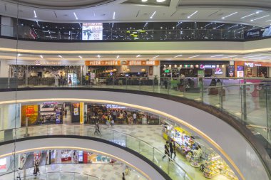 SAIGON, VIETNAM - OCT 05, 2018 - Located at the prime location in the center of District 10, Van Hanh Mall is the convergence of more than 200 prestigious local and international brands for shopping