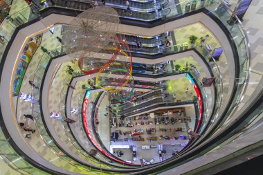 SAIGON, VIETNAM - OCT 05, 2018 - Located at the prime location in the center of District 10, Van Hanh Mall is the convergence of more than 200 prestigious local and international brands for shopping