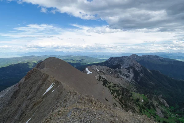 Bridger Ridgeline, Bozeman, Montana yakınlarında.