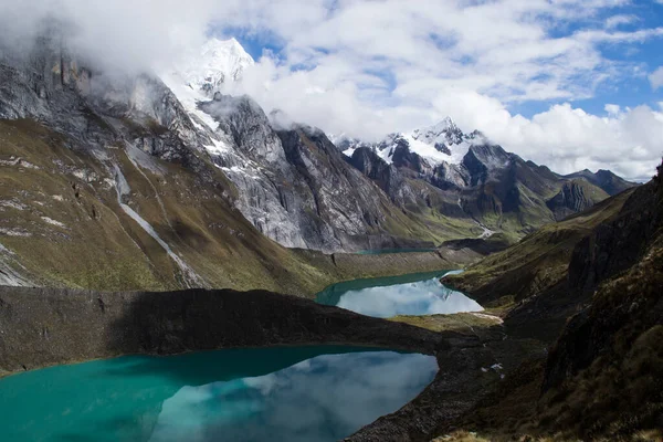 Cordillera Huayhuash Tres Lagos — Stok fotoğraf