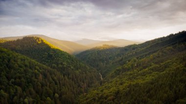 Romanya 'nın Transilvanya kentindeki bir insansız hava aracından fotoğraflar çekildi