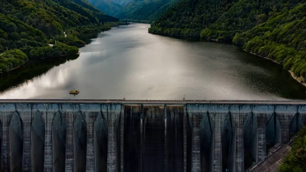 Water Dam Mountains Romania Transylvania Paltinish — Stock Photo, Image