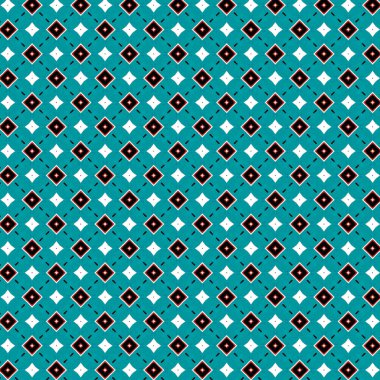 Geometrik şekilli kusursuz desen çizimi