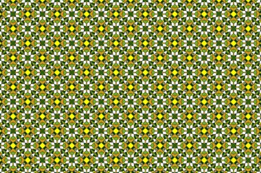 Geometrik şekilli kusursuz desen vektör çizimi