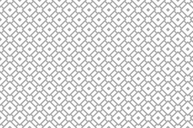 Geometrik şekilli kusursuz desen vektör çizimi