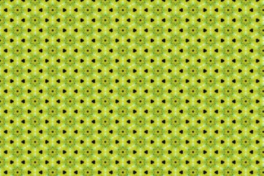 Soyut geometrik şekillerin kusursuz deseni