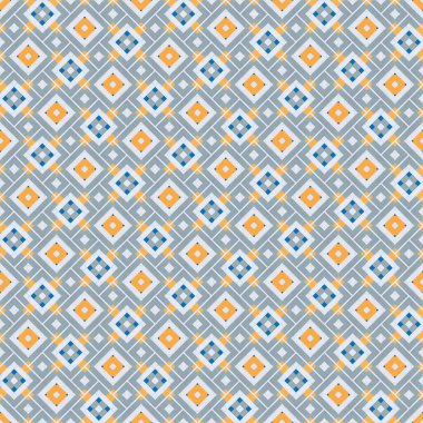 Modern geometrik vektör tasarımı, kusursuz desen çizimi