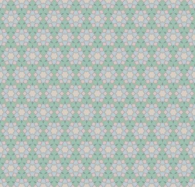 Dikişsiz geometrik süs vektör deseni. Soyut arka plan