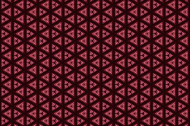 Geometrik şekilli kusursuz desen vektör çizimi