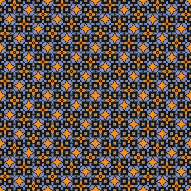 Tekrarlanan şekillerle soyut yaratıcı arkaplan